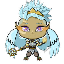 Chibi character art